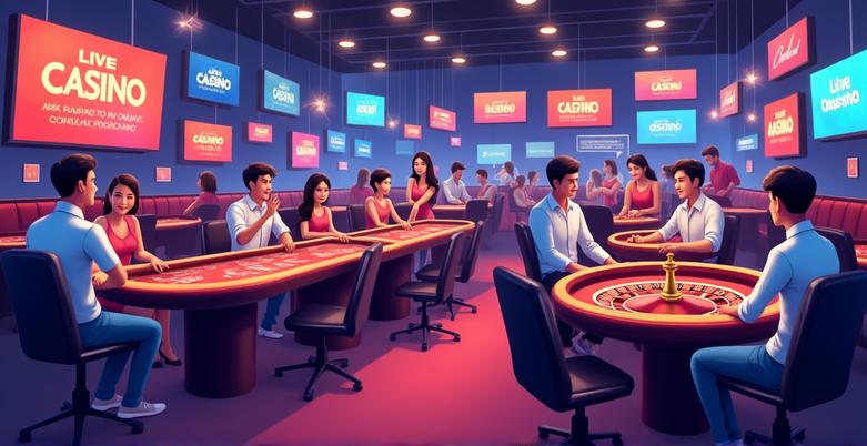 Chat support for online casino